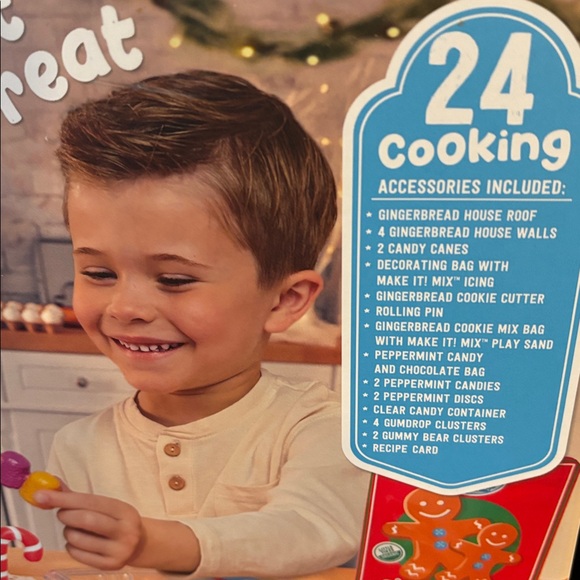 Little Tikes Creative Chefs Gingerbread House Winter Cookies & Smores Kits NEW - Picture 11 of 11